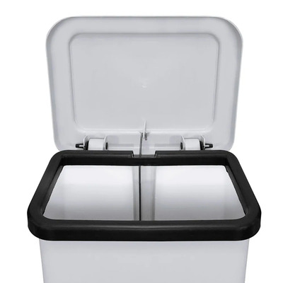 Lixeira Com Pedal  15 Litros Verde