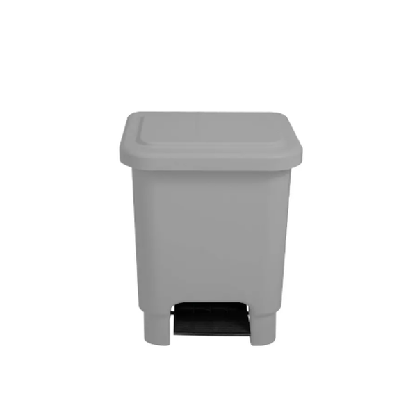 Lixeira de Plástico com Pedal 15 Litros - CINZA | Cor: Cinza, Litragem: 15 Litros | Cor: Cinza, Litragem: 15 Litros | Cor: Cinza, Litragem: 15 Litros | Cor: Cinza, Litragem: 15 Litros | Cor: Cinza, Litragem: 15 Litros | Cor: Cinza, Litragem: 15 Litros