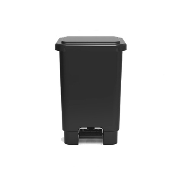 Lixeira Com Pedal 50 Litros Preta