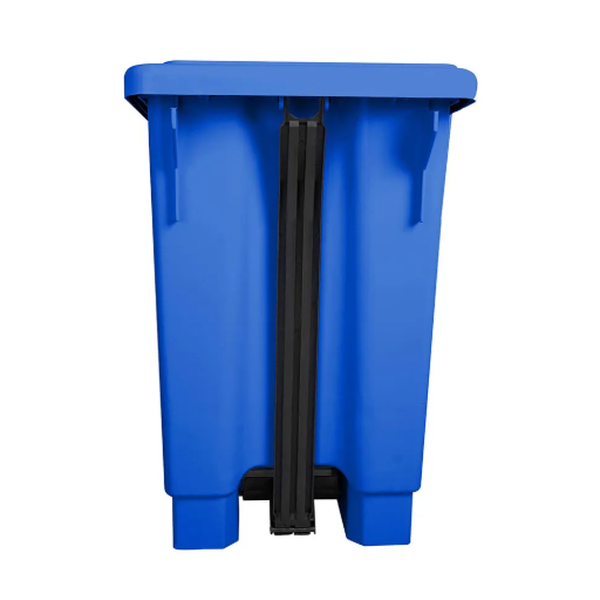 Lixeira de Plástico com Pedal 100 Litros - AZUL