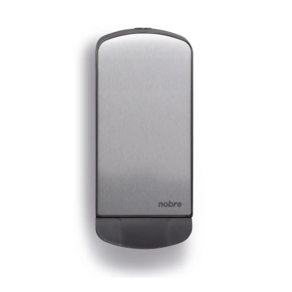 Dispenser p/sabonete liq./álcool gel 800ml (c/ reserv.val. Xpro) Inox Escovado - Select Nobre