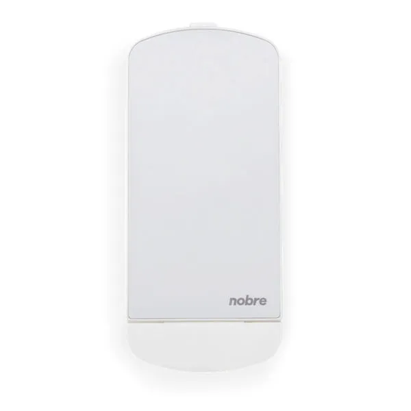 Dispenser p/sabonete liq./álcool gel 800ml (c/ reserv.val. Xpro) Inox Branco - Select Nobre