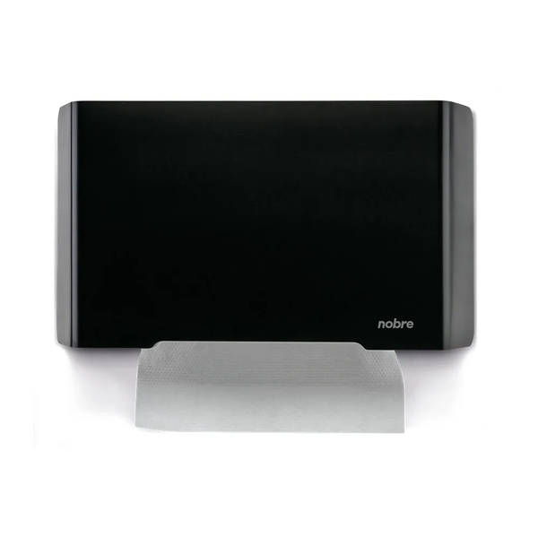 Dispenser p/ Papel Toalha Select - PRETO - Nobre - Inox