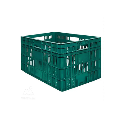 Caixa Plástica Agrícola Vazada - 30kg 60 Litros - VERDE