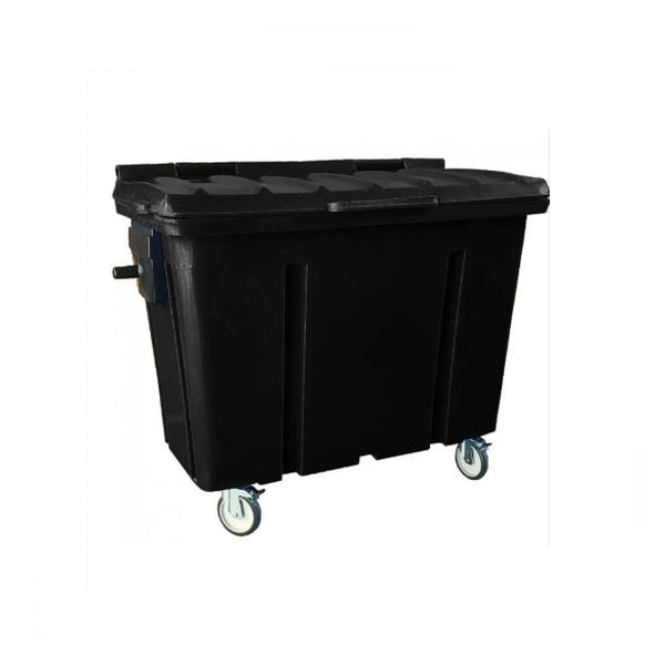 Contentor Plástico 500 Litros - PRETO