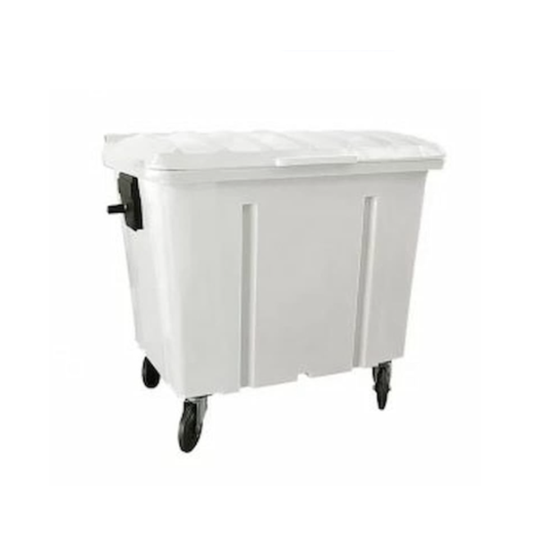 Contentor Plástico 500 Litros - BRANCO