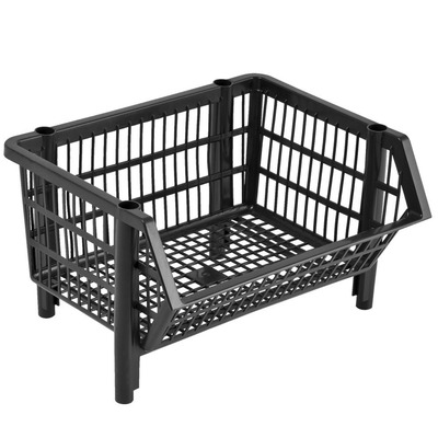 Cesto Empilhável Pequeno – PRETO
