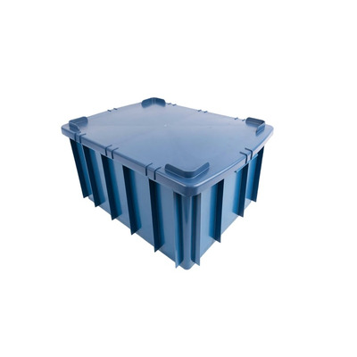 Caixa Organizadora 26 Litros - Com Tampa - AZUL