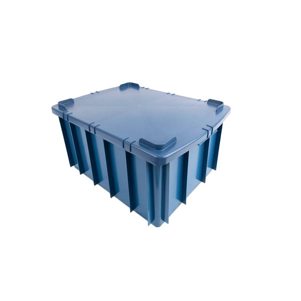 Caixa Organizadora 26 Litros - Com Tampa - AZUL