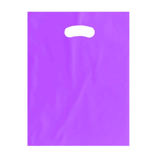 Sacola Boca de Palhaço 35x45 - 1 KG - LILAS