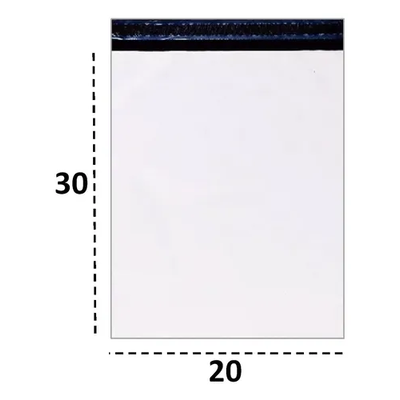 Envelope de Segurança 20x30cm Branco – Pacote com 100 Unidades