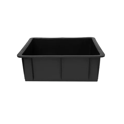 Caixa Organizadora 15 Litros - Com Tampa - PRETA