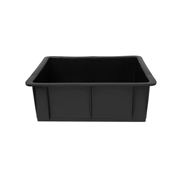 Caixa Organizadora 15 Litros - Com Tampa - PRETA