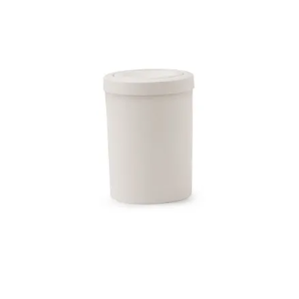 Cesto de Lixo 15 Litros com Tampa Flip Top - BRANCA | Cor: Branco, Litragem: 15 Litros, Modelo: Flip Top