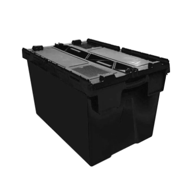 Caixa Plástica ALC 6437 65 Litros - PRETA