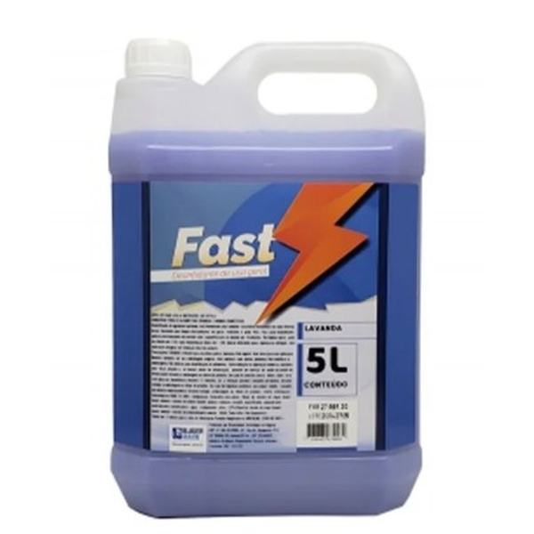 Desinfetante 5L Uso Geral (Quaternário de Amônio) Fast – Blauermann | Fragrância: BAMBU