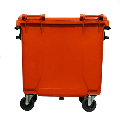 Container de Plástico Injetado 1000 Litros - LARANJA