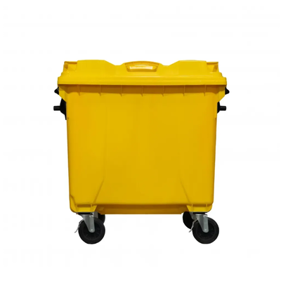 Container de Plástico Injetado 1000 Litros - AMARELO