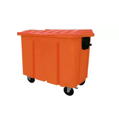 Contentor Plástico 700 Litros - LARANJA