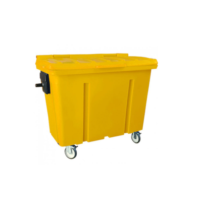 Contentor Plástico 700 Litros - AMARELO