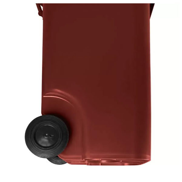 Carro Coletor de Lixo 240 Litros Marrom