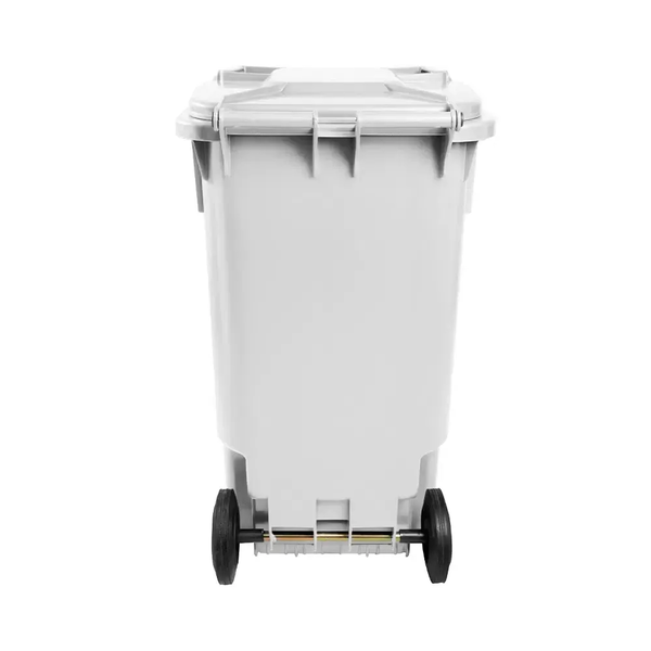 Carro Coletor de Lixo 240 Litros Branco