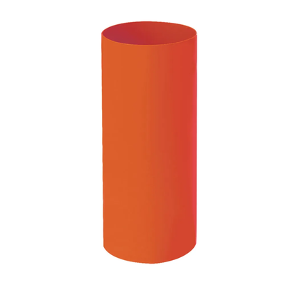 Cesto de Lixo 23 Litros Sem Tampa - LARANJA