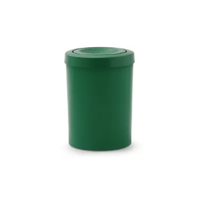 Cesto de Lixo 15 Litros com Tampa Flip Top - VERDE | Cor: Verde, Litragem: 15 Litros, Modelo: Flip Top | Cor: Verde, Litragem: 15 Litros, Modelo: Flip Top