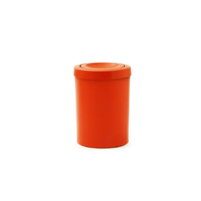 Cesto de Lixo 15 Litros com Tampa Flip Top - LARANJA | Cor: Laranja, Litragem: 15 Litros, Modelo: Flip Top | Cor: Laranja, Litragem: 15 Litros, Modelo: Flip Top