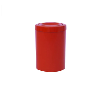 Cesto de Lixo 15 Litros com Tampa Flip Top - VERMELHO | Cor: Vermelho, Litragem: 15 Litros, Modelo: Flip Top | Cor: Vermelho, Litragem: 15 Litros, Modelo: Flip Top