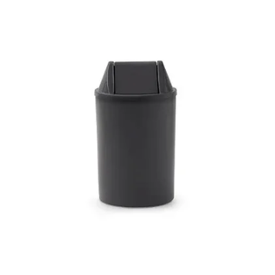 Cesto de Lixo 15 litros com Tampa Basculante - CINZA