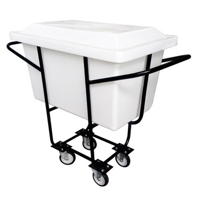 Carro Cuba 180 Litros - Com estrutura metálica - Com Tampa