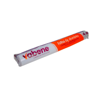 Folha de Papel Alumínio Vabene – 30 cm x 4 metros