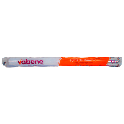 Folha de Alumínio Vabene – Rolo 45 cm x 7,5 metros
