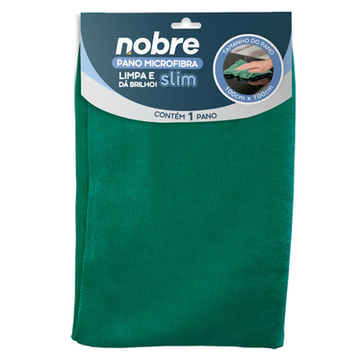 Pano de Microfibra 100x100cm Slim – Nobre | Cor: Azul | Cor: Azul