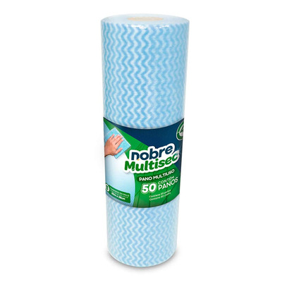 Pano Multiuso Slim 28x25 – Nobre | Cor: Azul | Cor: Azul