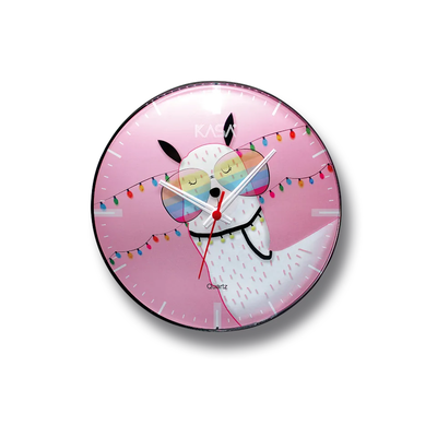 Relógio de parede Classic - LHAMA ROSA