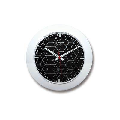 Relógio de parede Exclusive - Geométrico | Cor: Cinza, Modelo do Relógio: Exclusive - Moldura redonda | Cor: Cinza, Modelo do Relógio: Exclusive - Moldura redonda | Cor: Cinza, Modelo do Relógio: Exclusive - Moldura redonda