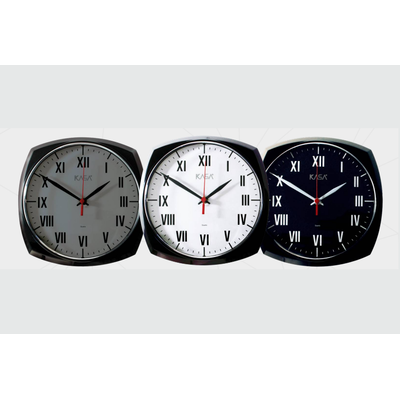 Relógio de parede Vintage - Romanos | Cor: Branco | Cor: Branco | Cor: Branco