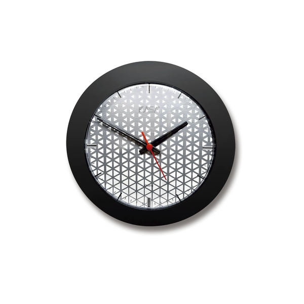 Relógio de parede Exclusive exc - Geométrico | Cor: Branco, Modelo do Relógio: Exclusive - Moldura redonda | Cor: Branco, Modelo do Relógio: Exclusive - Moldura redonda