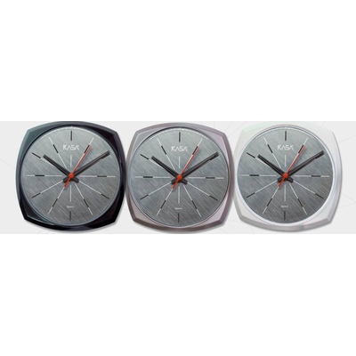 Relógio de parede Vintage - Mos. texturizado | Cor: Branco, Modelo do Relógio: Vintage - Moldura quadrada | Cor: Branco, Modelo do Relógio: Vintage - Moldura quadrada | Cor: Branco, Modelo do Relógio: Vintage - Moldura quadrada