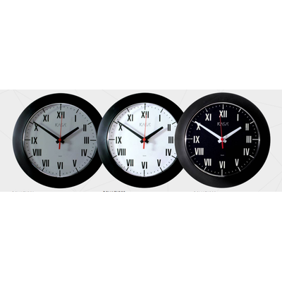 Relógio de parede Exclusive - Romanos | Cor: Branco, Modelo do Relógio: Exclusive - Moldura redonda | Cor: Branco, Modelo do Relógio: Exclusive - Moldura redonda | Cor: Branco, Modelo do Relógio: Exclusive - Moldura redonda