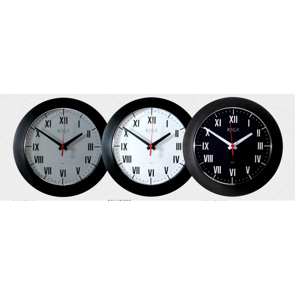 Relógio de parede Exclusive - Romanos | Cor: Branco, Modelo do Relógio: Exclusive - Moldura redonda | Cor: Branco, Modelo do Relógio: Exclusive - Moldura redonda
