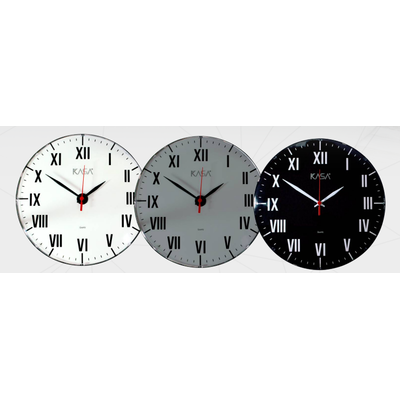 Relógio de parede Classic - Romanos | Cor: Branco, Modelo do Relógio: Classic - Sem moldura | Cor: Branco, Modelo do Relógio: Classic - Sem moldura | Cor: Branco, Modelo do Relógio: Classic - Sem moldura