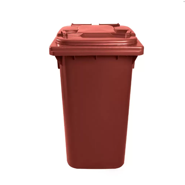 Contentor de Lixo 240 Litros - MARROM