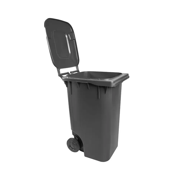 Contentor de Lixo 240 Litros - CINZA