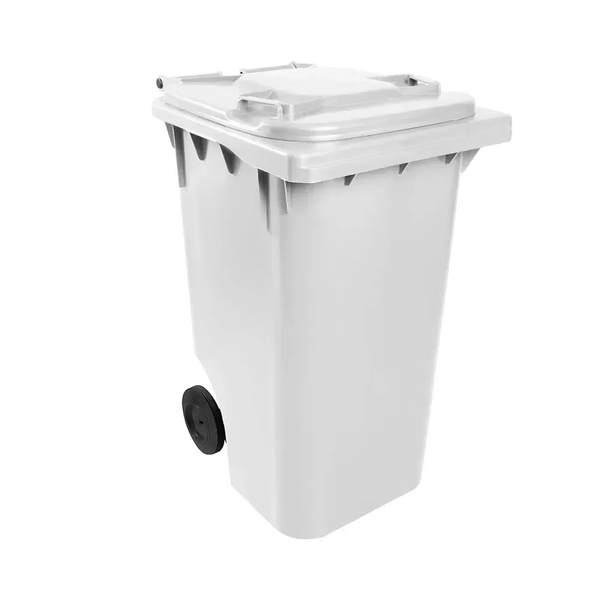 Contentor de Lixo 240 Litros - BRANCO