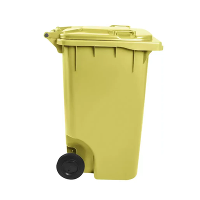Contentor de Lixo 240 Litros - AMARELO