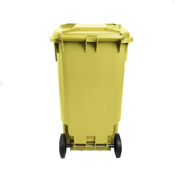 Contentor de Lixo 240 Litros - AMARELO