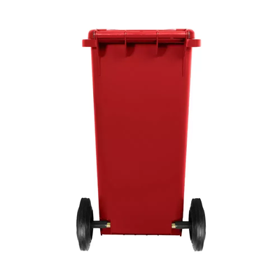 Contentor de Lixo 120 Litros – Sem Pedal - VERMELHO